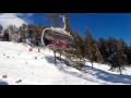 Спуск на сноуборде Архыз январь 2017