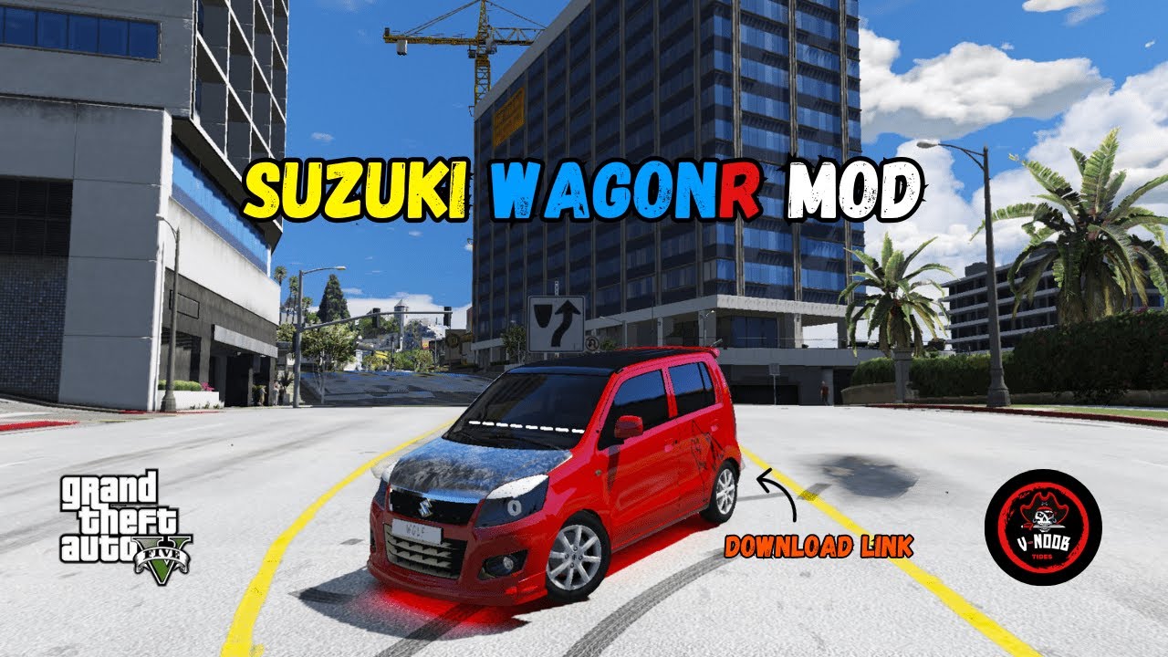SUZUKI WAGON-R MODIFIED MOD IN GTA5 | GTA5 MODS | HINDI/URDU | DOWNLOAD LINK | V NOOB TIDES