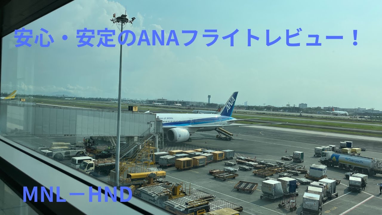 【ラストフライト】いつもの翼で帰国！ANAフライトレビュー！