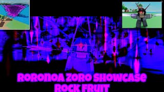 Roronoa Zoro Showcase | Rock Fruit