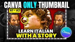 How To Make This Thumbnail ONLY Using CANVA (tips & tricks)