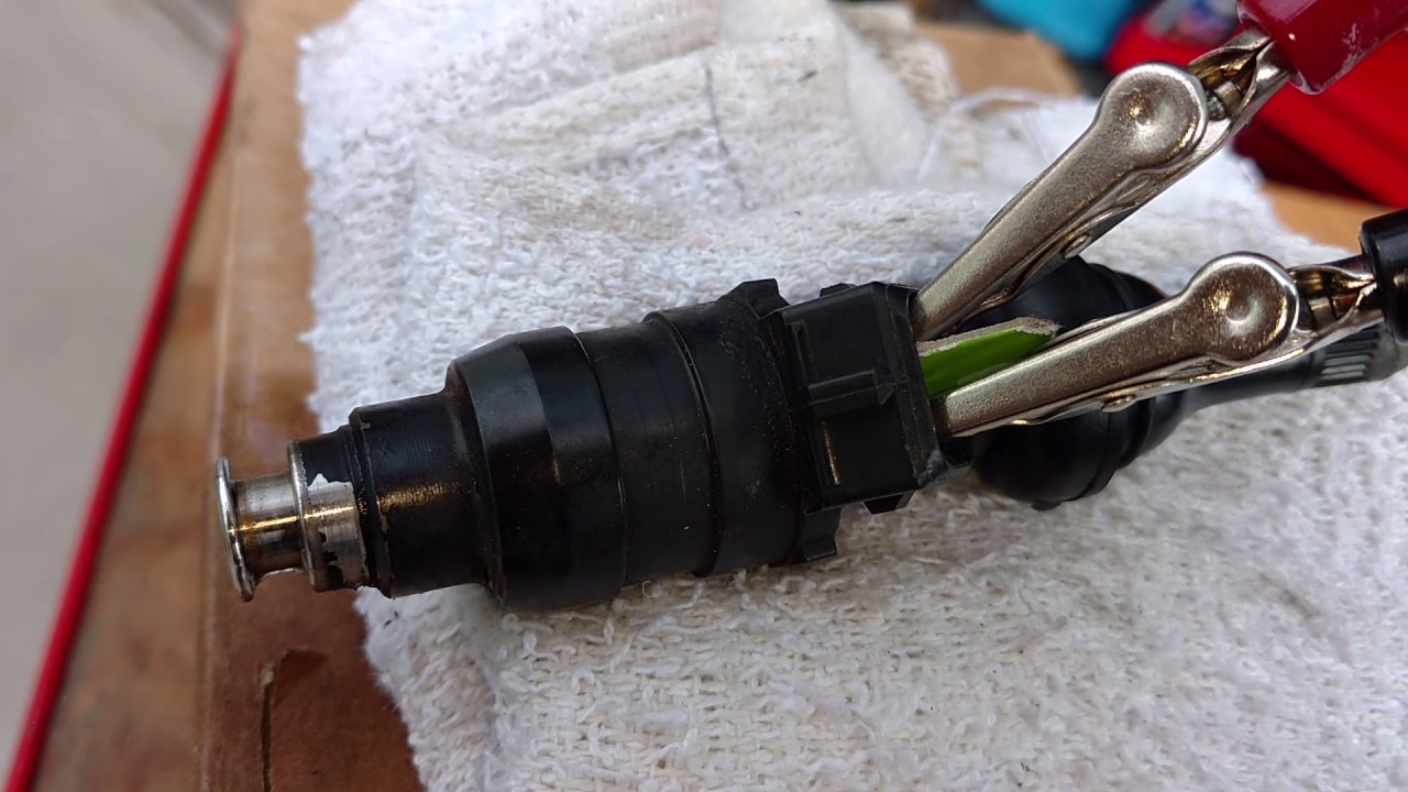 Leaking Fuel Injector Test YouTube