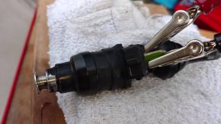 Leaking Fuel Injector Test