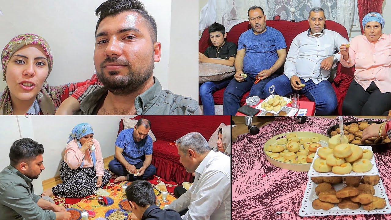 ساوينا كعك العيد أول مرة بعد زواجنا وعزمنا العيلة