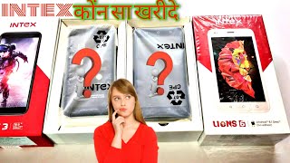 Intex infie 3 and Intex lions 6 Unboxing and review in hindi