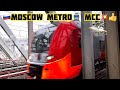 🇷🇺 MOSCOW METRO🚆MCC💥👍View of Moscow from the train window. МЦК,вид на Москву из окна