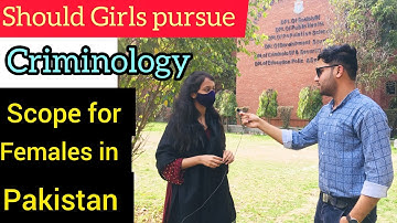 Scope of Criminology for girls | Should females pursue Criminology|Parho or Parhao|| Bilal Amin Live