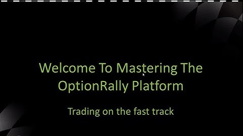 Mastering the Optionrally Trading Platform