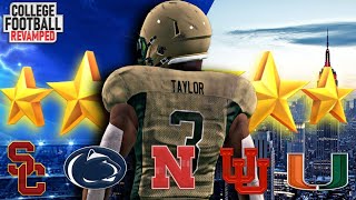 Ncaa 14 College Football Revamped RTG| Ep.1 Remember The Name Jabarii Taylor ⭐️⭐️⭐️⭐️⭐️