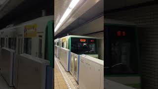 【トレイン】2023.8.11仙台市営地下鉄東西線広瀬通駅仙台反対方面行き　Sendai subway