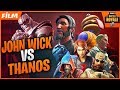 JOHN WICK VS THANOS ! Fortnite Avengers Endgame Filmi