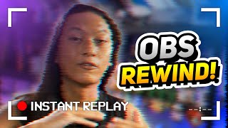 How To Make The REWIND Instant Replay Effect In OBS!