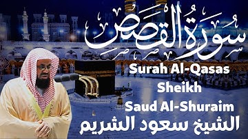 سورة القصص - سعود الشريم saud al shuraim - surah qasas