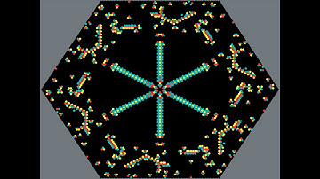 Hextasy  #cellularautomata #pixelart #animation
