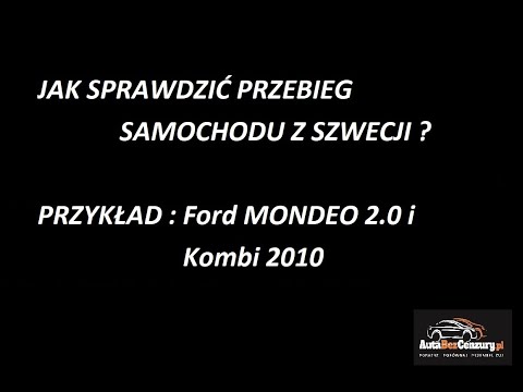 Jak sprawdzić przebieg auta z Szwecji ?  Przebieg z Szwecji ?  - AutaBezCenzury