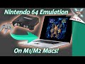 How to set up n64 emulation with retroarch on m1m2 macs