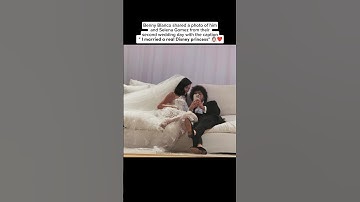 Selena Gomez and Benny Blanco on their second wedding day 🤍👰🏻‍♀️🤵🏻💍#selenagomez #wedding #fyp