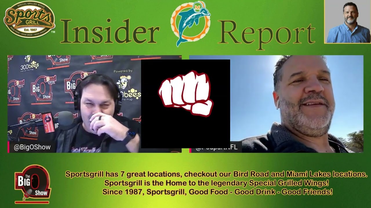 The Sports Grill Miami Dolphins Insiders Report w/ Alain Poupart 02 10 2022