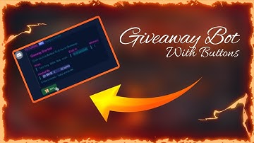 How To Make Giveaway Bot With Buttons Discord.js V14 || No Coding