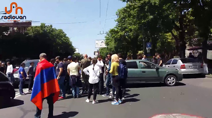 Ցուցարարները շրջափակել են Բաղրամյան պողոտան