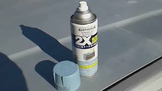 Rustoleum 2x ultra cover gloss French blue test review