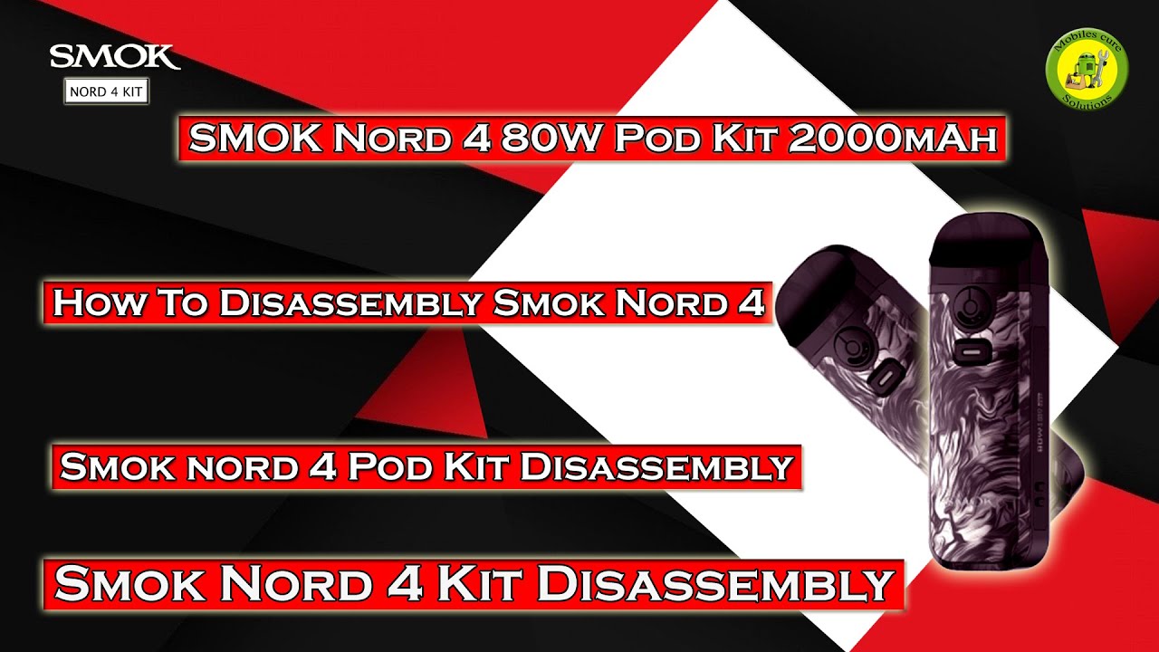 smok nord 4 battery replacement Smok Nord 4 Kit – Smokeless main image 1