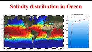 PLS: Geography (L54): Oceanography Salinity distribution: Horizontal & Vertical distribution,