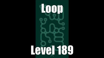 Loop Level Stage Niveau Nivel Yровень 189. Solution