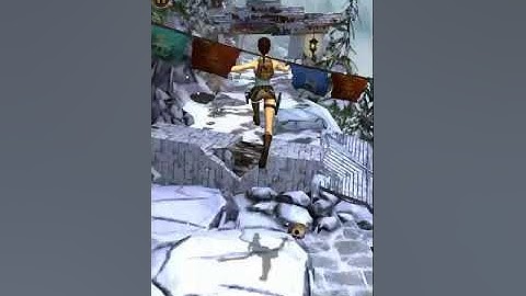 Lara Croft:Relic run-defeating an Oni demon