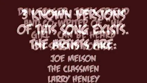 Joe Melson - His Girl - Joe Melson & Dan Folger