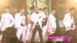 【TVPP】Block B - Nillili Mambo, 블락비 - 닐리리맘보 @ Comeback Stage, Show! Music Core Live Resimi
