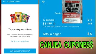 GANA DINERO canjeando CUPONES en las tiras de las bolsas SABRITAS