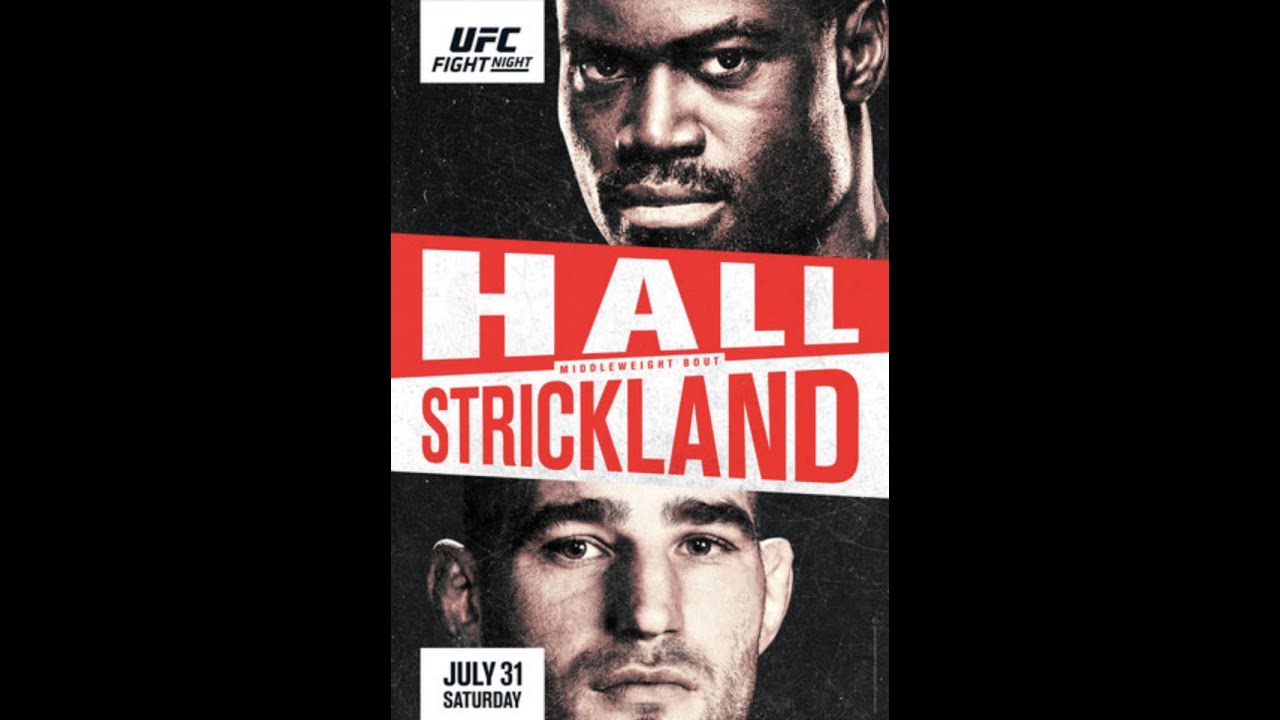 UFC Vegas 33: Hall vs. Strickland Picks and Predictions