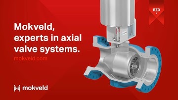 Mokveld | Axial On-off Valve animatievideo