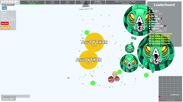 AGAR.IO SERVER TAKEOVER WITH BOTS | Ft. Quiet | AGARBOT.OVH