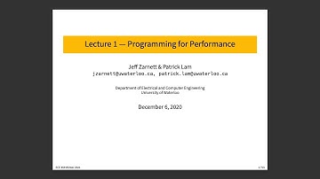ECE 459 Lecture 1: Roadmap