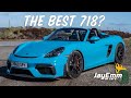 Here's Why The Porsche 718 Boxster Spyder Is Better Than a Cayman GT4