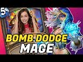 TENSE HIGHLANDER MAGE VS BOMBS | Scholomance Academy | Hearthstone