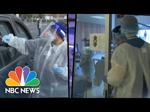 Growing Debate Over CDC Guidance On Wearing Masks Outdoors - NBC Nightly News.