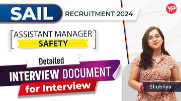Detailed Interview document for SAIL Assistant Manager Safety Interview preparation 2025