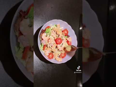 Vidéo: Salade De Crevettes Roses