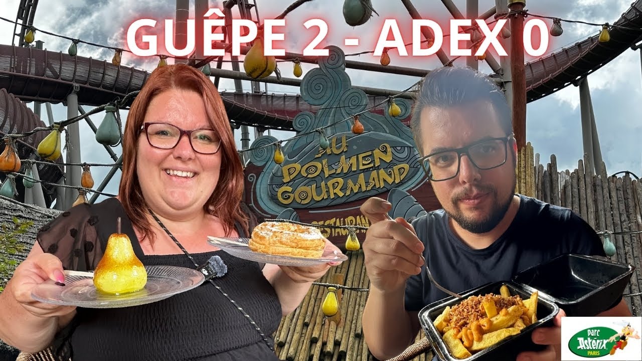 On Découvre Le Restaurant Dolmen Gourmand Au Parc Astérix !