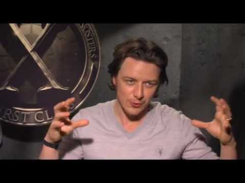 X-Men First Class - James McAvoy & Michael Fassbender Interview