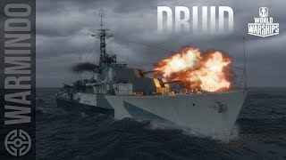 DRUID / D133 / World of Warships / British Destroyer