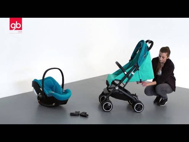 gb qbit  luxury compact stroller