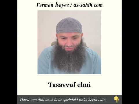 Tasavvuf elmi |