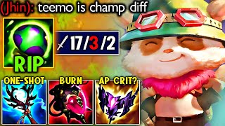 TEEMO IS A CHAMP DIFF IN SEASON 14..