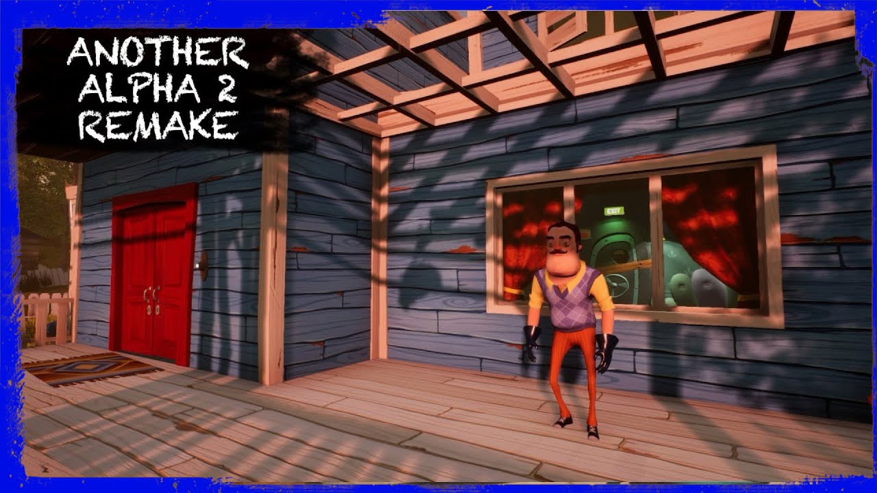 HELLO NEIGHBOR MOD KIT: ANOTHER ALPHA 2 REMAKE [HOTFIX] - YouTube