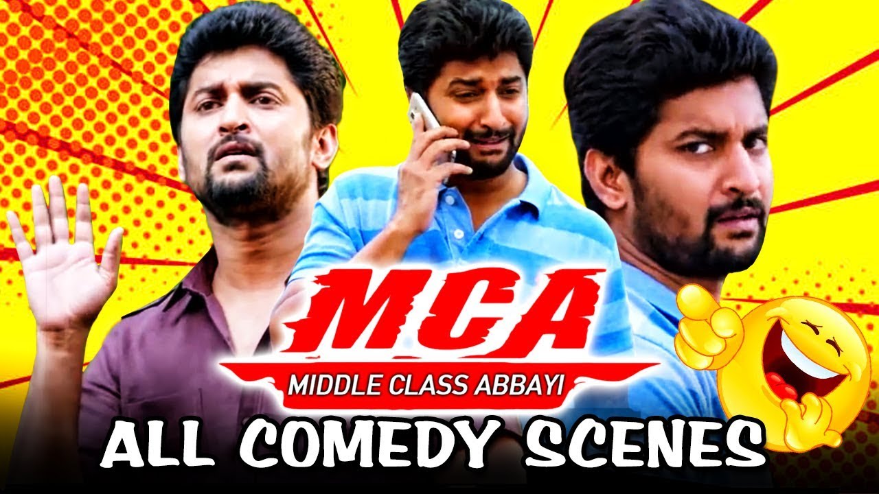 MCA Movie All Comedy Scene In Hindi Dubbed | Sai Pallavi & Nani Best Comedy Scene
