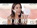 DIOR FOREVER COUTURE LUMINIZERS Review Swatches COMPARISONS Dior Highlighters Pink Glow + Coral Glow